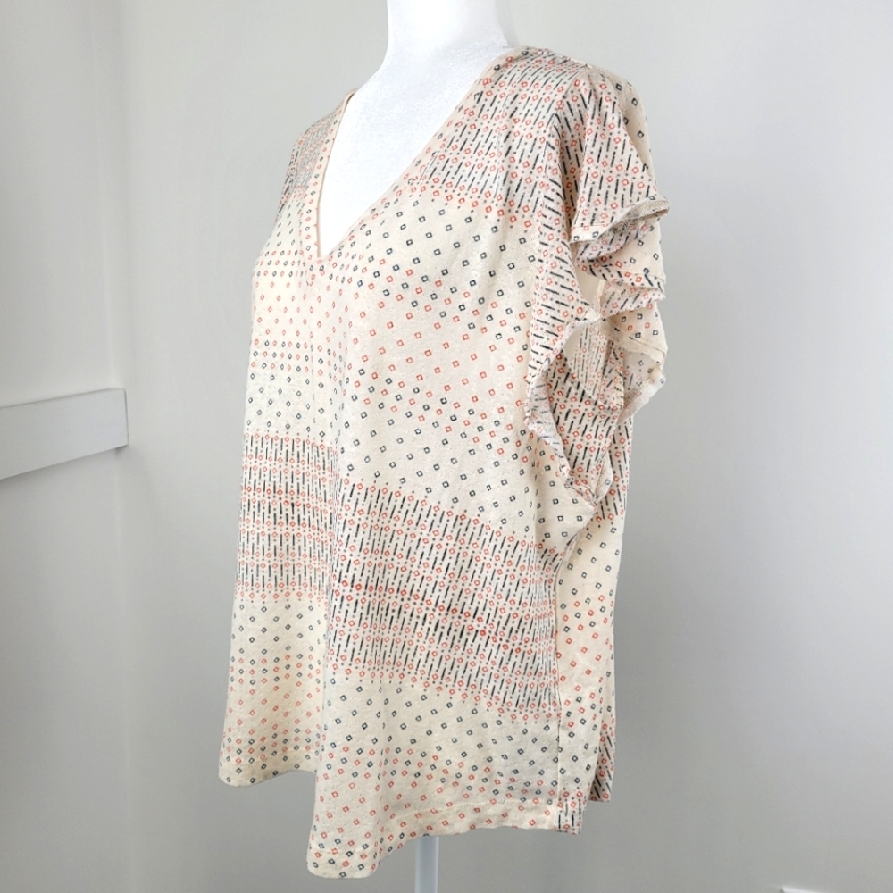 Ella Moss Linen Blend Top - XXL